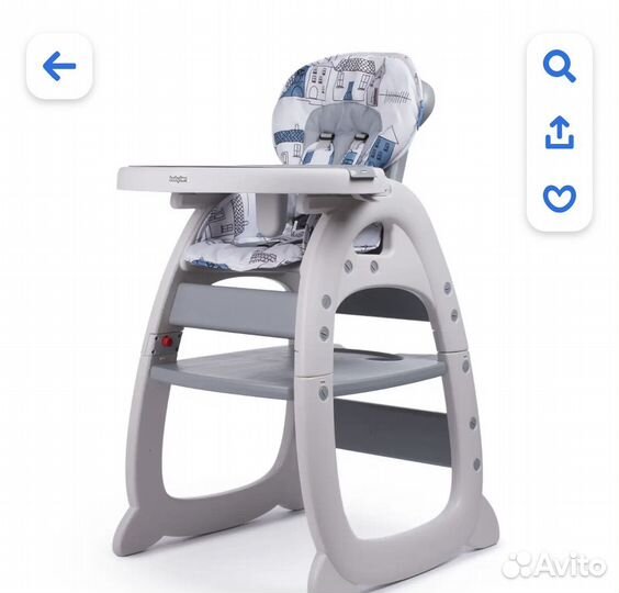 Стульчик для кормления babyton 2 в 1