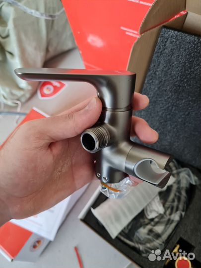 Гигиенический душ со смесителем Raglo Графит