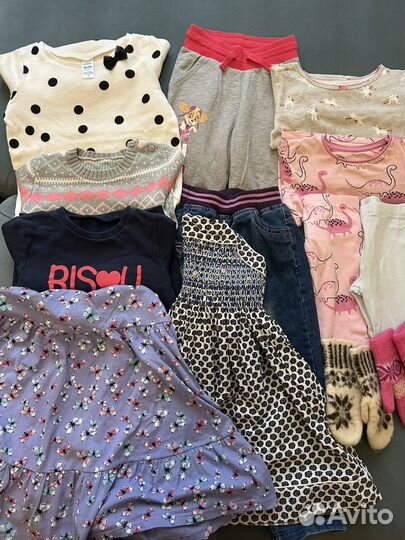 Вещи пакетом на девочку 3-4 года