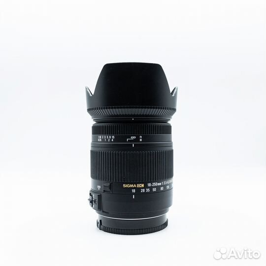Объектив Sigma 18-250 F3.5-6.3 DC macro