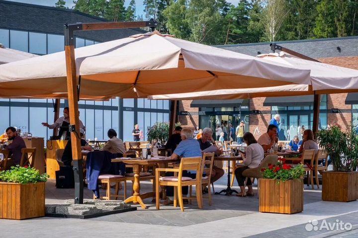 Зонт уличный. Зонт для веранды. Зонт для кафе