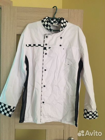 Поварской китель белый