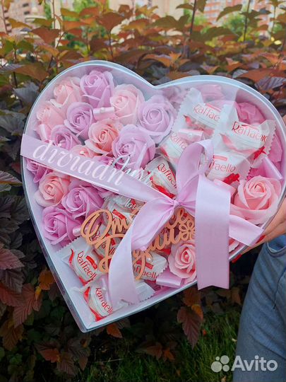 Букет их мыльных роз