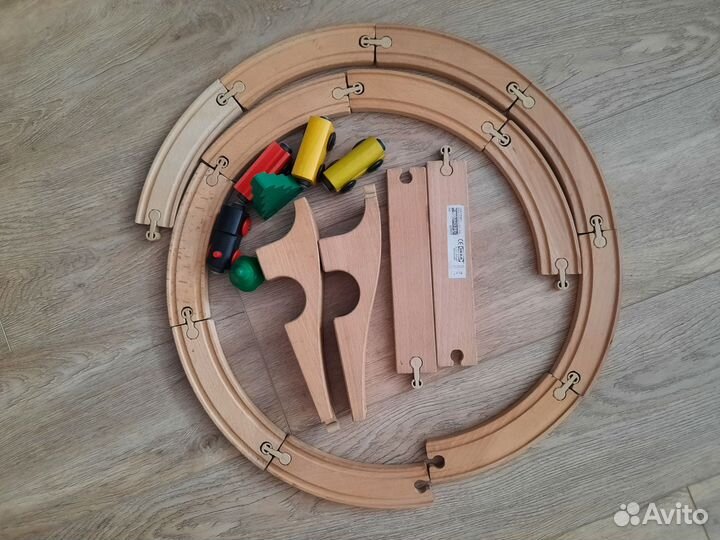 Деревянная железная дорога IKEA