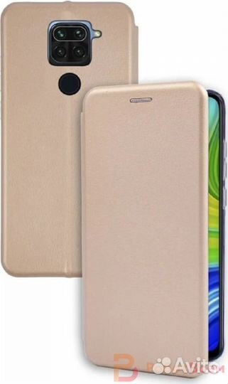 Чехол книжка для Xiaomi Redmi Note 9 - цвета в асс