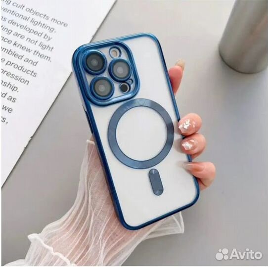 Новый прозрачный чехол на iPhone