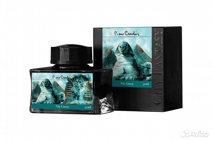 Флакон чернил - Pierre Cardin, зеленые 50 мл