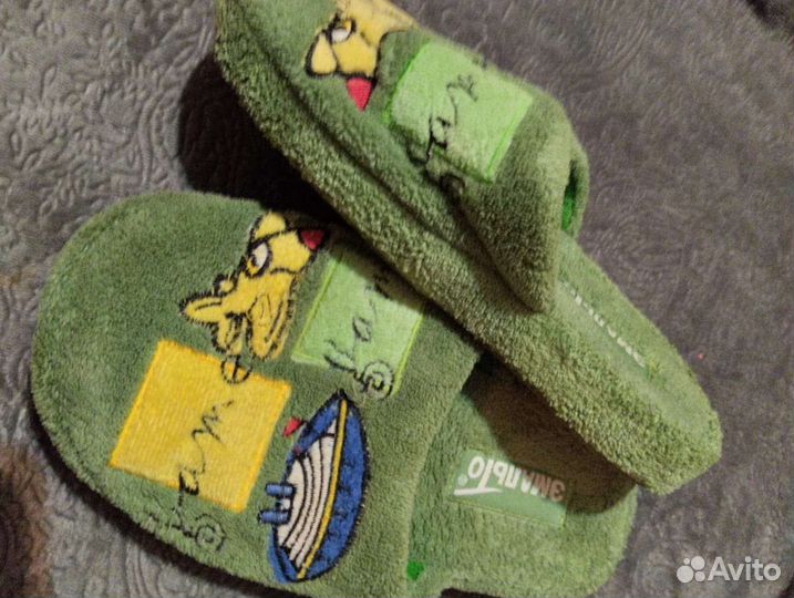 Теплые тапочки