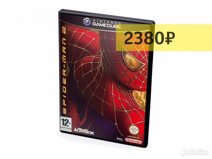 Spider-Man 2, б/у, английский (GameCube)