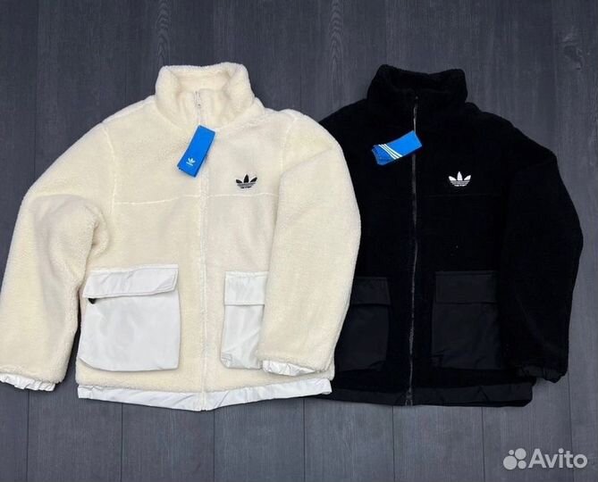 Куртка nike барашка двухсторонняя