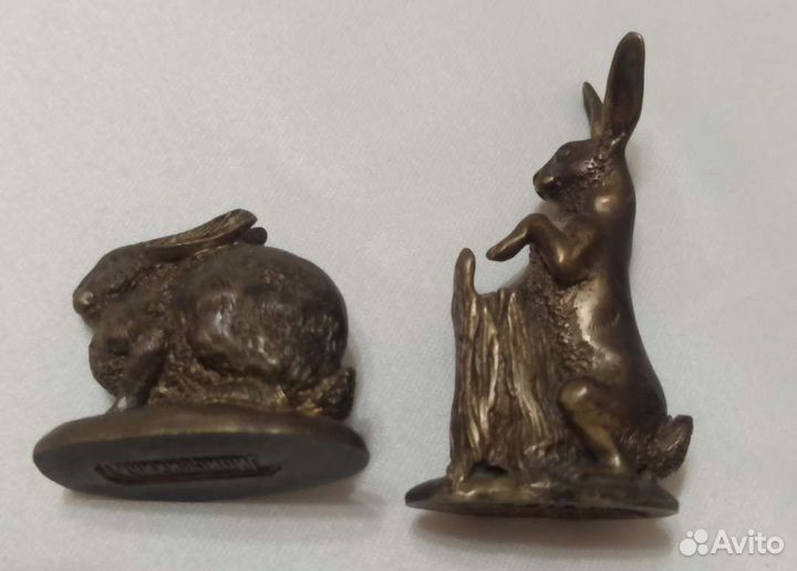 Символ года заяц,бронза, Моисейкин
