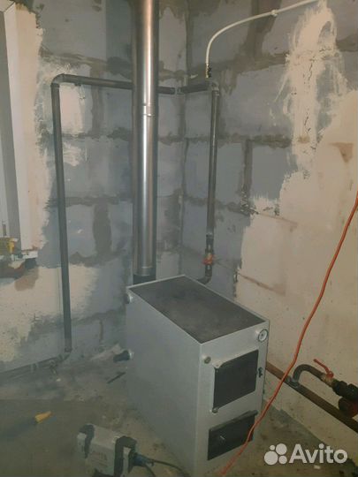 Установка котлов, монтаж отопления