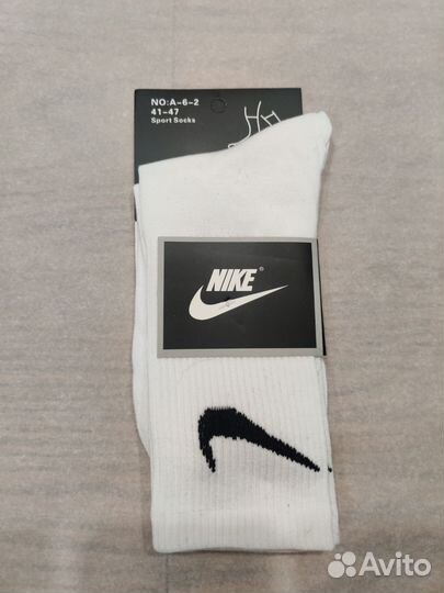 Носки nike высокие