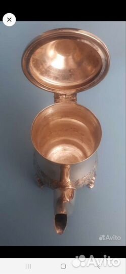 Латунный восточный чайник