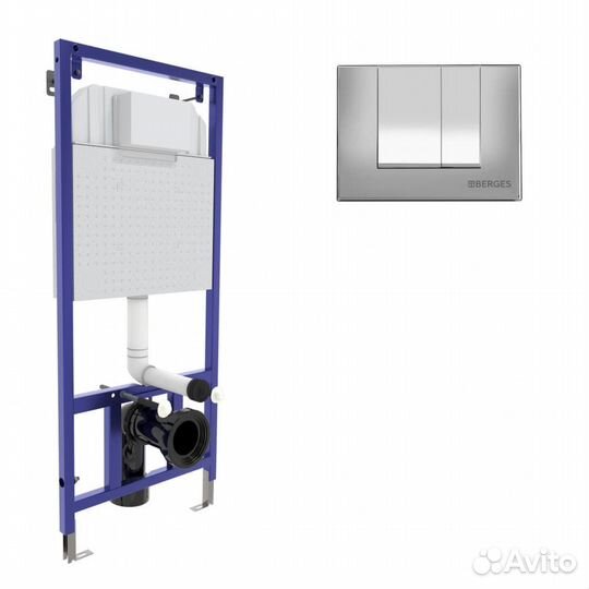 Инсталляция Berges Wasserhaus Novum 040242 для ун