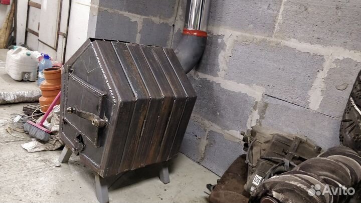 Печь для гаража булерьян.печь для бани
