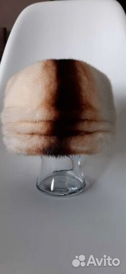 Шапка норковая новая женская