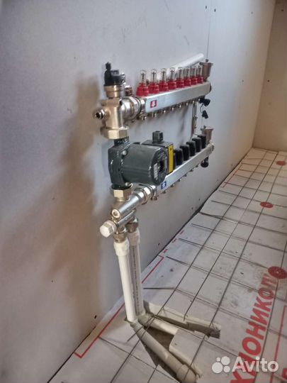 Отопление, монтаж