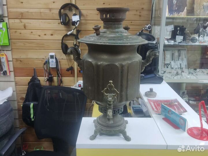 Самовар на дровах торгового дома братьев Шемариных