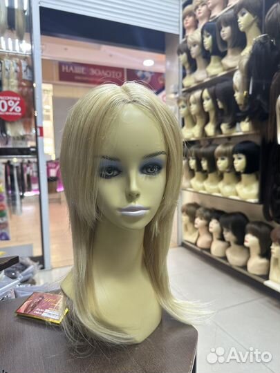 Парик натуральный без челки