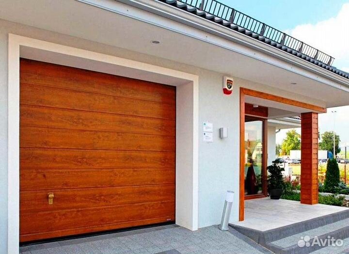 Ворота гаражные секционные doorhan