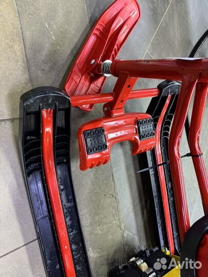 Снегокат с пристакой