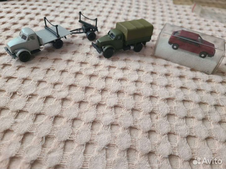 Железная дорога 1/87 Piko roco автомобили СССР