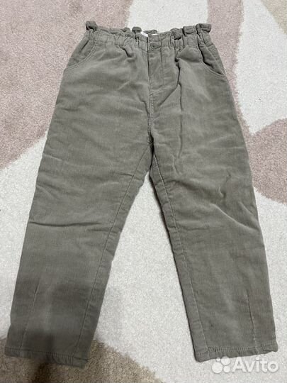 Брюки утепленные Zara 3-4 года