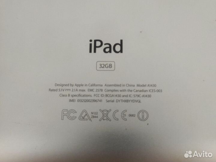 Планшет apple iPad