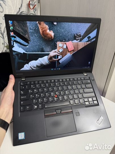 ThinkPad T470s (Core i7, 16/512гб NVMe, FHD Touch)