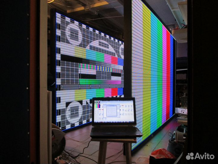 Производим LED светодиодные экраны p1 - p20 мм