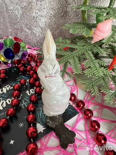 Елочная игрушка «Заяц»