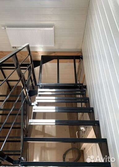 Лестницы на металлокаркасе