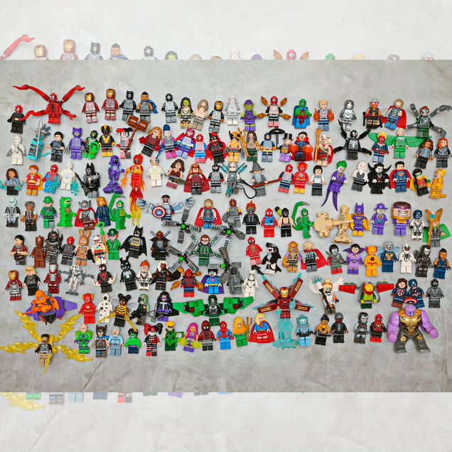 Lego фигурки Marvel superheroes DC Superheroes