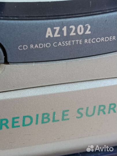 Магнитофон philips AZ1202