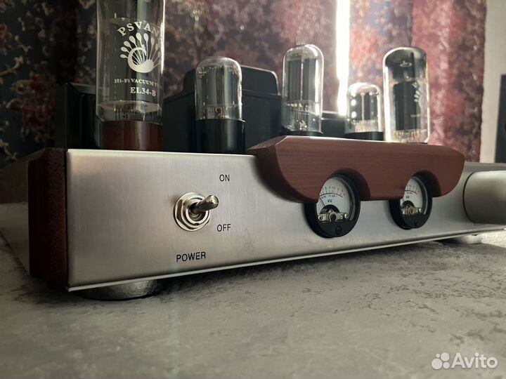 Ламповый усилитель el 34 Bluetooth