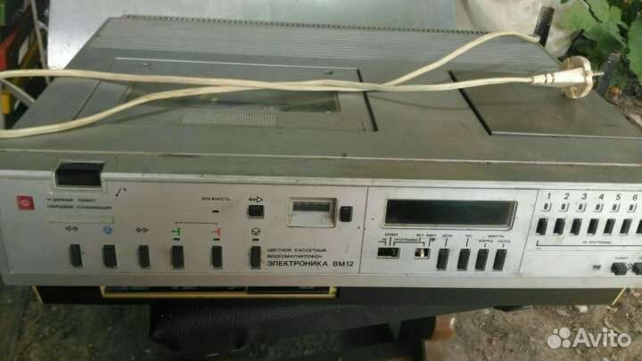 Видеомагнитофон электроника вм 12
