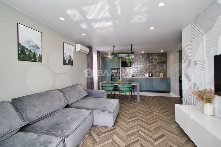 2-к. квартира, 61,3 м², 6/9 эт.