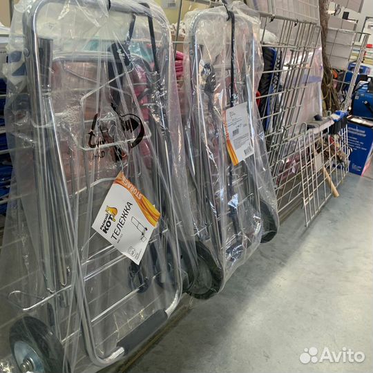 Тележка рыжий кот