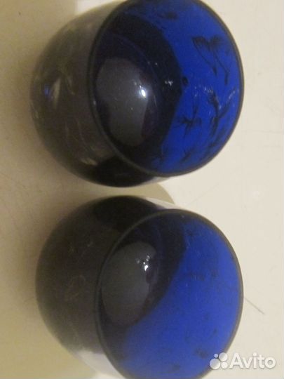 Рюмочки-неваляшки. Пара.60-е годы. СССР. Винтаж