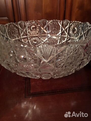 Фруктовница. Хрусталь. Сахарница.Польша