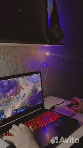 Игровой Мощный Ноутбук asus/ Core i7