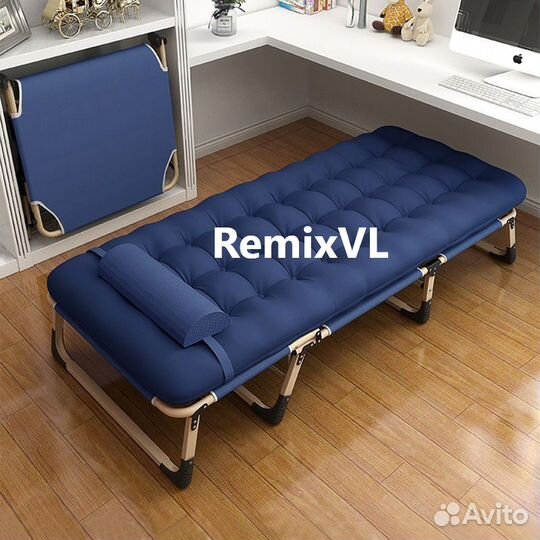 Раскладушка (книжка) армейская походная матрас +