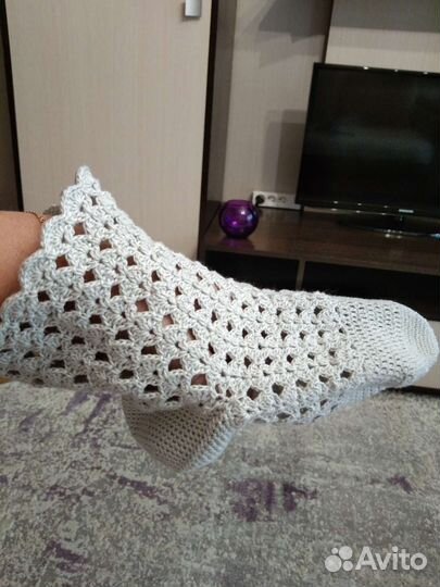 Ажурные носочки