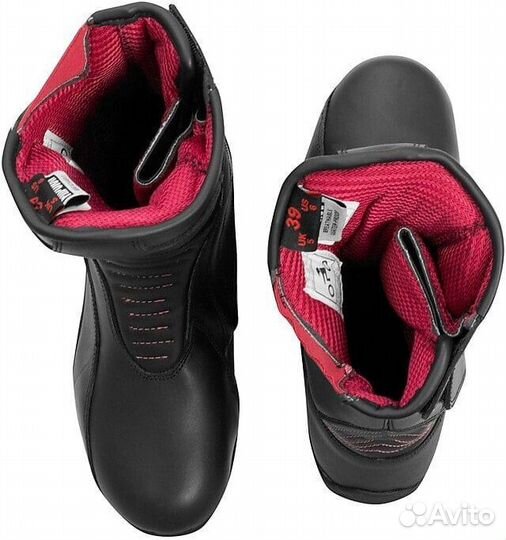 Women's Touring Motorcycle мотоботинки Waterproof American-Pro sally lady Black