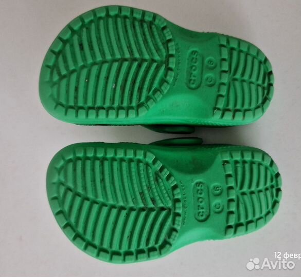 Детские сабо Crocs c6 (22-23р) унисекс бу