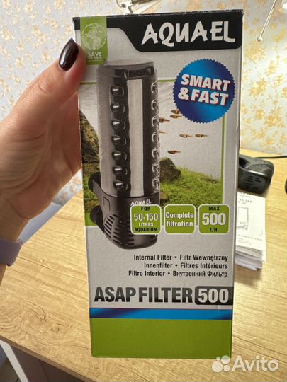 Фильтр для аквариума внутренний aquael 500
