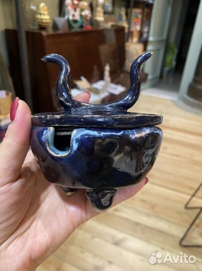 Пепельница-шкатулка ручной работы