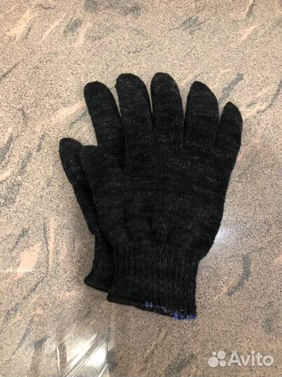Перчатки черные