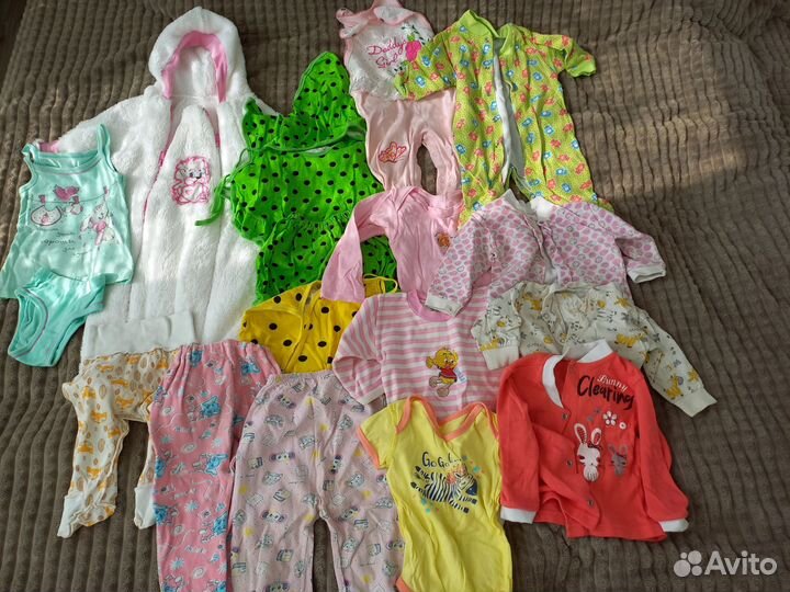 Вещи пакетом для девочки